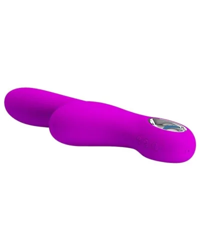 Vibro Rabbit Carol Pretty Love 19cm Violet pas cher