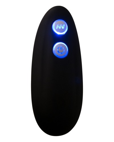 Plug vibrant Vibro 10 x 3.8cm Noir pas cher