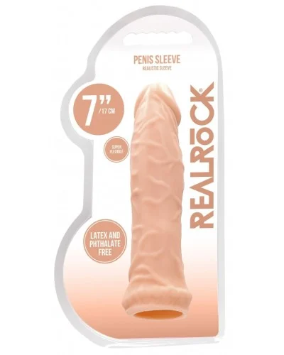 Gaine de pEnis Realrock 16 x 4cm pas cher