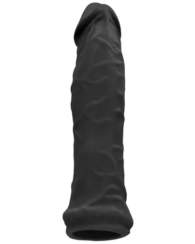 Gaine de pEnis Realrock 16 x 4cm Noire pas cher