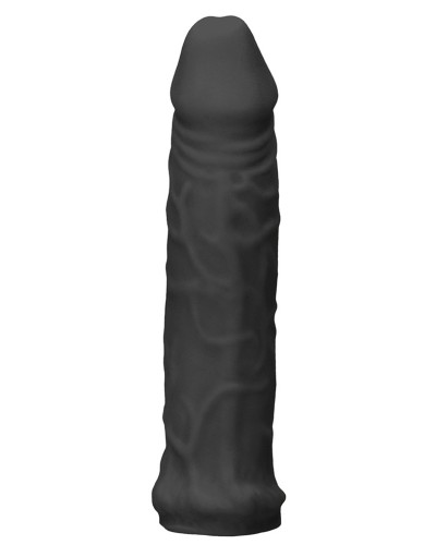 Gaine de pEnis Realrock 16 x 4cm Noire pas cher