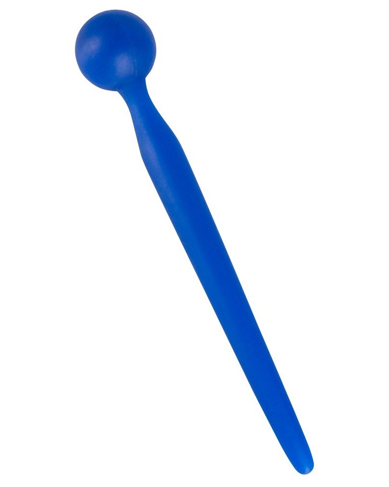 Plug Penis Stop Sperm 8cm - Diametre 4-8mm Bleu pas cher