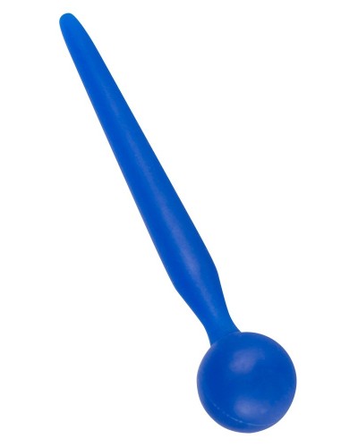 Plug Penis Stop Sperm 8cm - Diametre 4-8mm Bleu pas cher