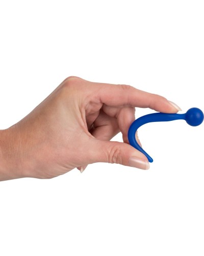 Plug Penis Stop Sperm 8cm - Diametre 4-8mm Bleu pas cher