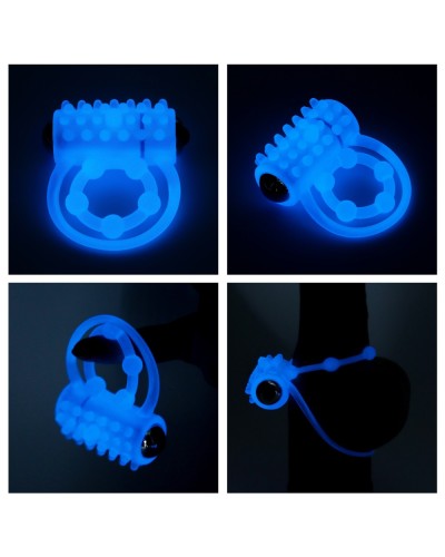 Cockring vibrant phophorescent Lumino Ring 2 pas cher