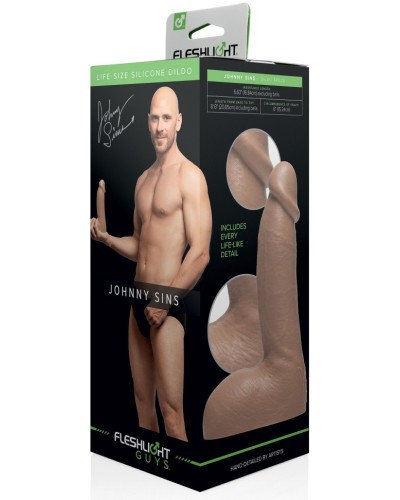 Gode Johnny Sins Fleshlight Guys 16 x 4.8cm pas cher