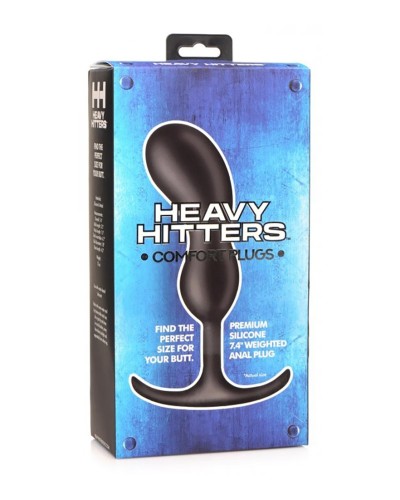 Plug en silicone Hitters Duo L 17 x 4.6cm - Poids 340g pas cher