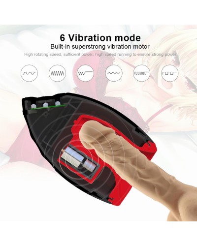 Masturbateur vibrant Oral Chiven 6 Vibrations pas cher