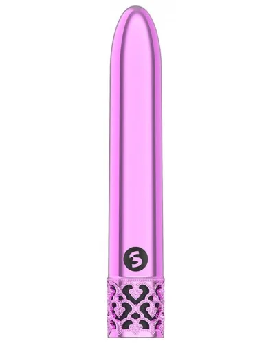 Mini Vibro Shiny 11cm Rose pas cher