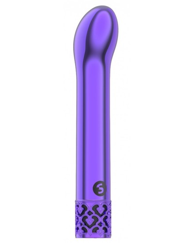 Mini Vibro Jewel Royal 12cm Violet pas cher