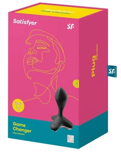 Plug vibrant Game Changer Satisfyer 7.5 x 3.5cm pas cher