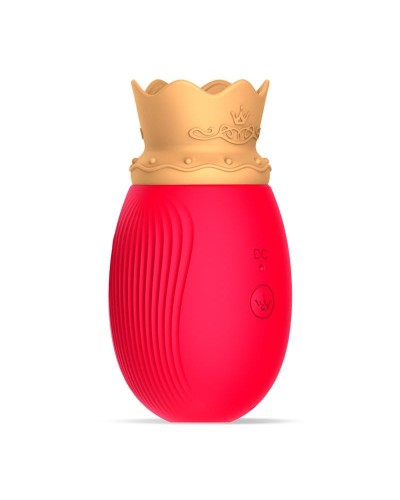 Stimulateur de clitoris Queen Rouge pas cher