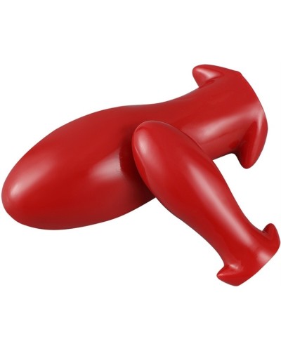 Plug Drakar Egg XL 16.5 x 7.5cm Rouge pas cher