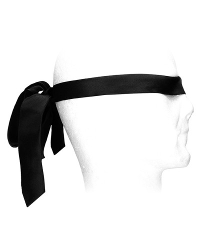 Cravate Bandeau Tie Me Up Noire pas cher