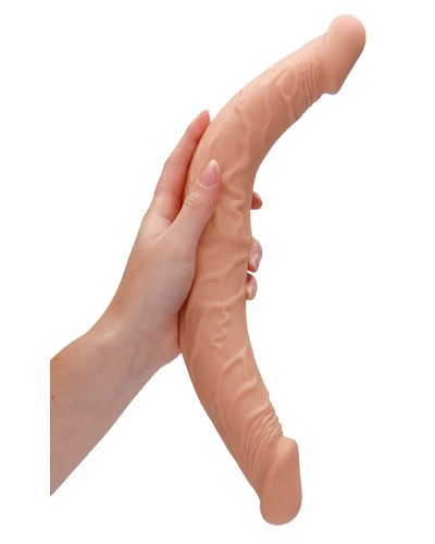 Double gode Realrock 36 x 4.4cm Flesh pas cher