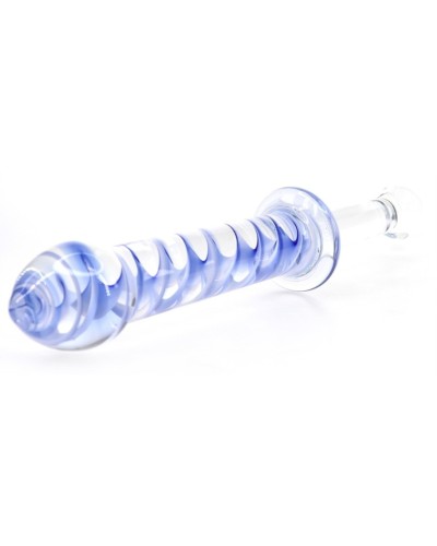 Gode en verre Screw Duo 24 x 3.3cm pas cher