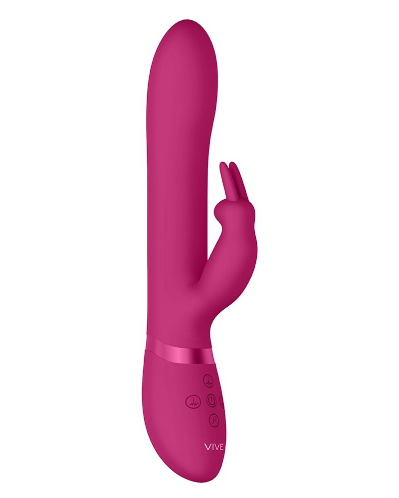 Vibro Rabbit Amoris Vive 23cm Rose pas cher