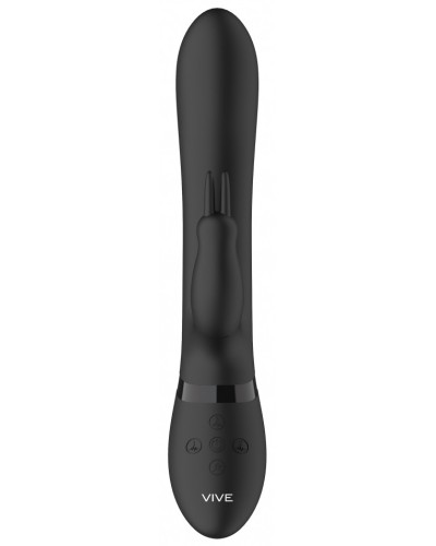 Vibro Rabbit Amoris Vive 23cm Noir pas cher