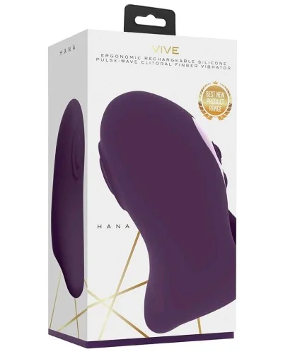 Stimulateur de clitoris Hana Violet pas cher