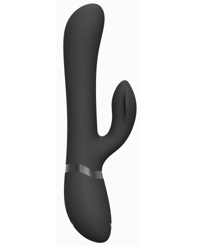 Vibro Rabbit Chou 23 x 3.5cm Noir pas cher