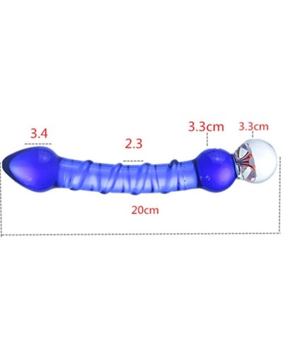 Gode en verre Royal 16 x 3.3cm pas cher