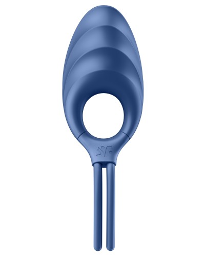 Cockring vibrant Swordsman Satisfyer Bleu pas cher