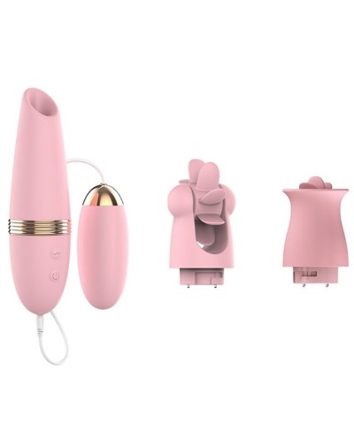 Kit Stimulation de clitoris Lilo Magic 3 embouts pas cher