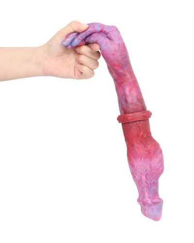 Double gode Duo Hand Monster 42 x 6cm pas cher