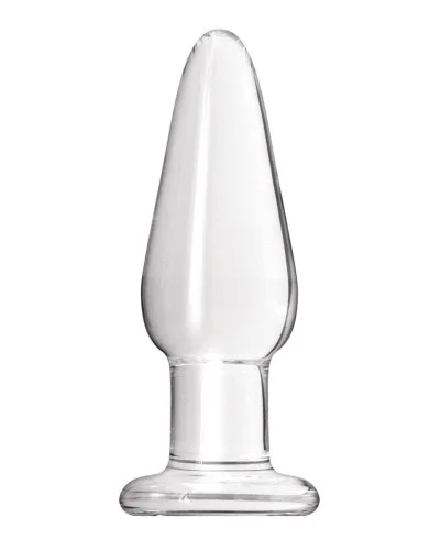 Plug en verre Crystal Tapered M 8.5 x 2.9cm pas cher