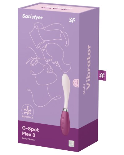 Stimulateur G-Spot Flex Satisfyer 19cm pas cher