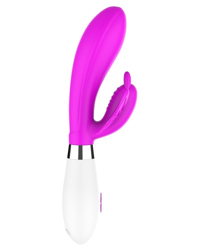 Vibro Rabbit Alexios 21cm Rose pas cher