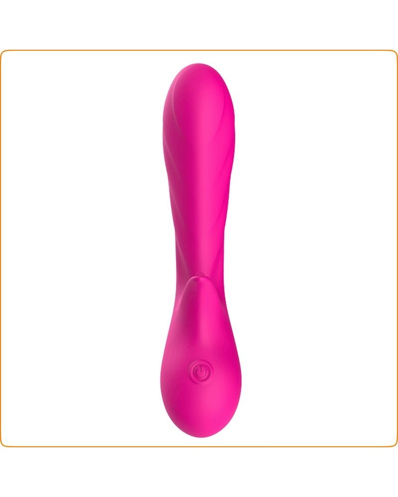 Vibro Rabbit Romance 18cm Rose pas cher