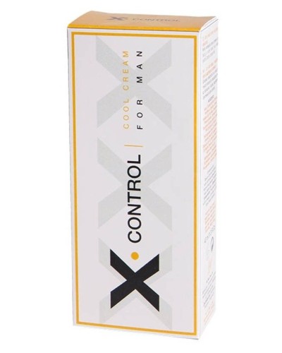 Creme de pEnis X Control Menthe 40ml pas cher