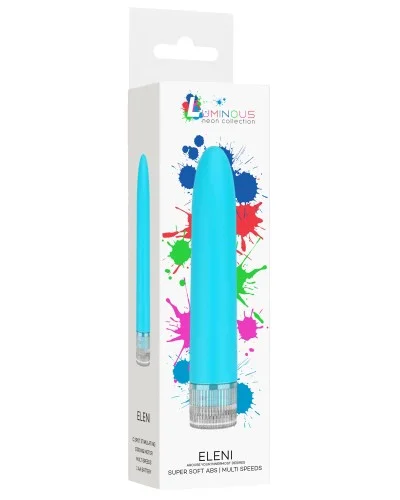 Mini Vibro Eleni 14cm Turquoise pas cher