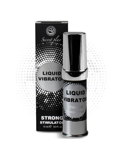 Gel vibrant Liquid Vibrator Strong 15ml pas cher