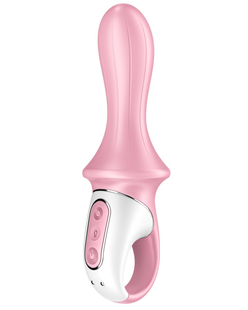 Plug vibrant gonflable Air Pump Booty 5+ Satisfyer 10 x 5cm pas cher