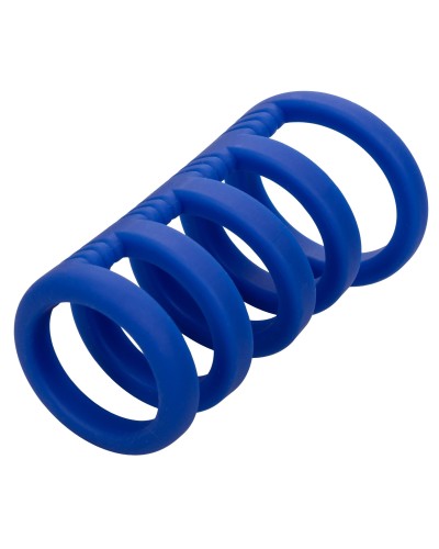 Gaine de pEnis 5 Cockrings Xtreme Cage Admiral 9cm pas cher