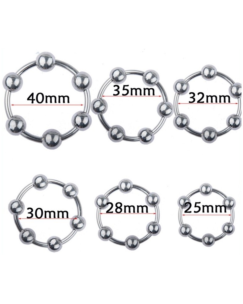 Anneau De Pénis 3mm En Métal Argenté Hypoallergénique Pour Homme - Marque RougeCuir, Neuf Avec Garantie 1 An