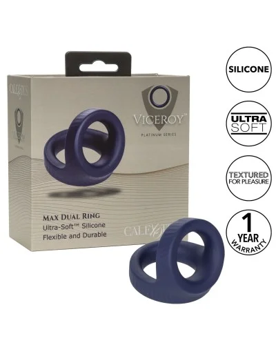 Ballstretcher Max Dual Ring Viceroy Bleu