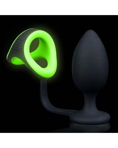 Ballstretcher-Plug phosphorescent Butt Ball Glow 9 x 3.8cm