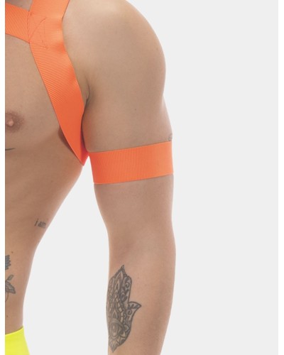 Brassards Leonsh Orange Neon Taille S