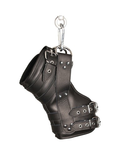 Deluxe set de 2 suspension de pied en cuir pas cher