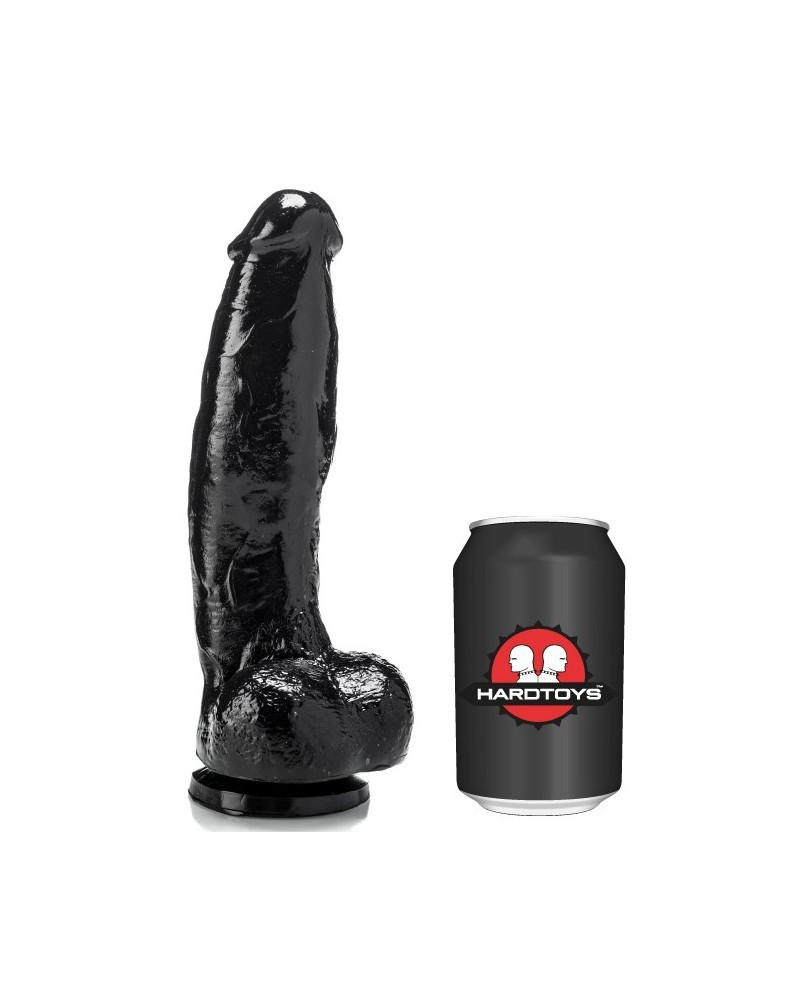 Dildo DP1018V 19 x 6cm Noir pas cher