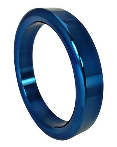 Cockring Bleu 8mm Taille 45 mm