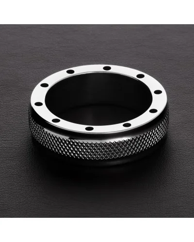 Cockring Cool and Knurl 15mm Taille 45 mm