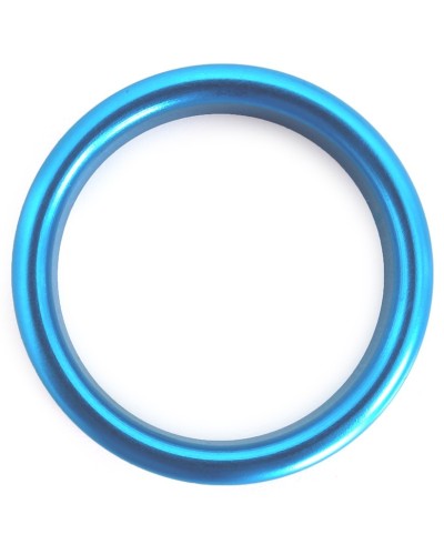 Cockring en aluminium Circle 15mm Bleu Taille 45 mm