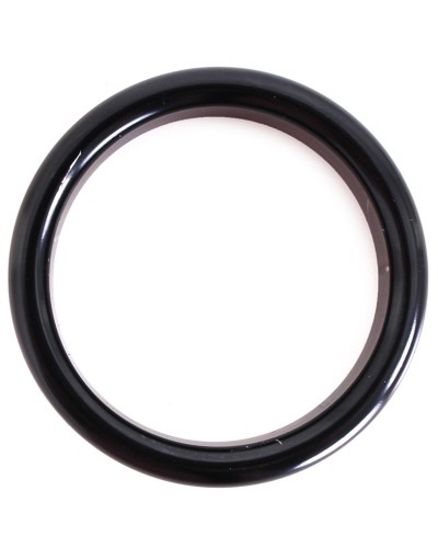 Cockring en aluminium Circle 15mm Noir Taille 45 mm