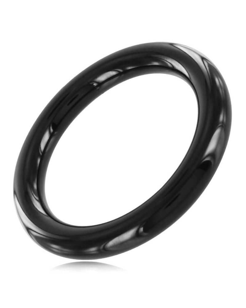 Cockring fin Steel 8mm Noir Taille 45 mm