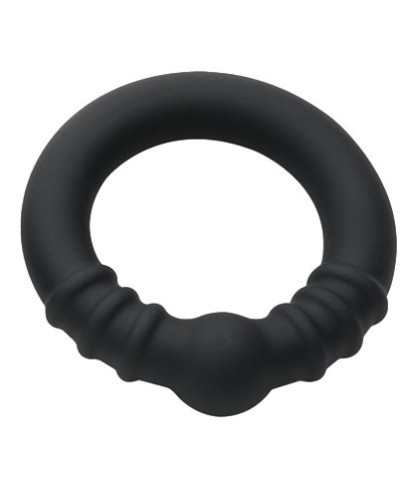 Cockring Silicone Holeshot noir Taille 36 mm