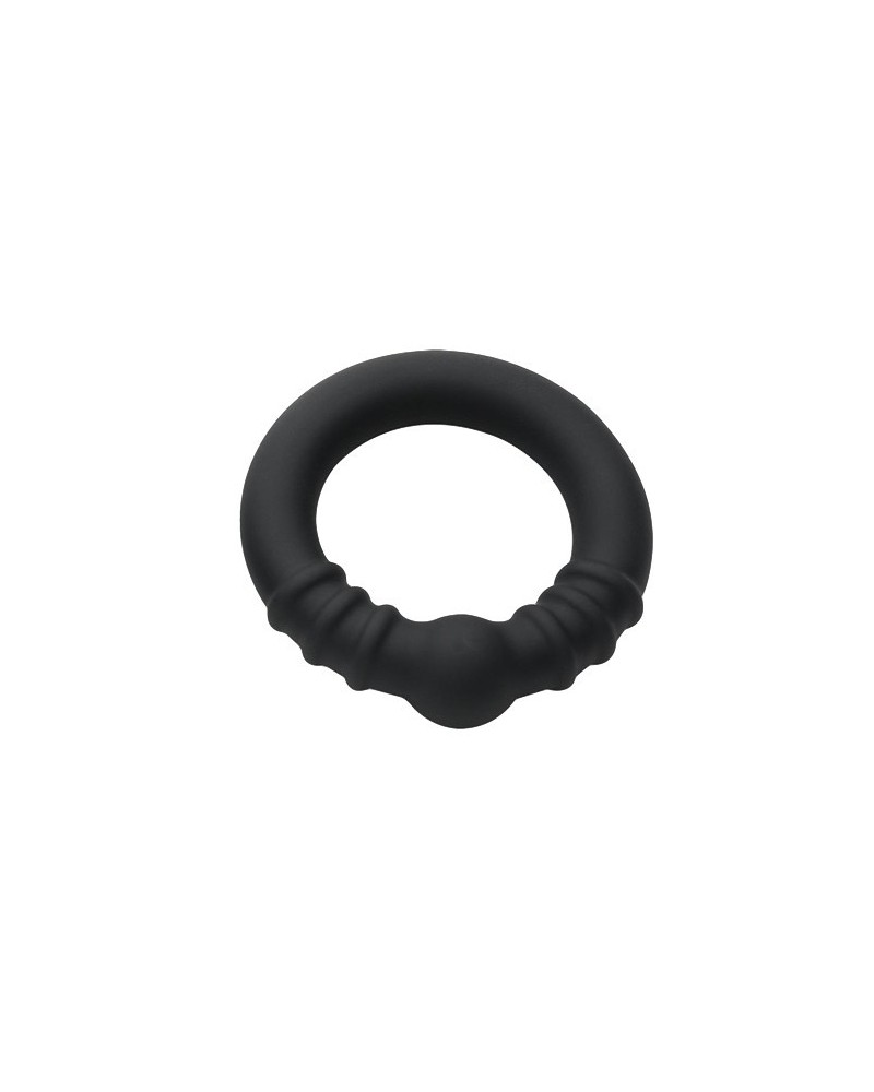 Cockring Silicone Holeshot noir Taille 36 mm